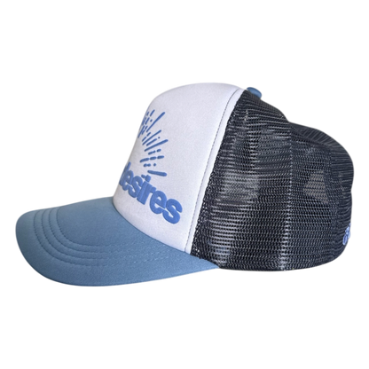 Aching Desires Trucker Cap (Blue/White)